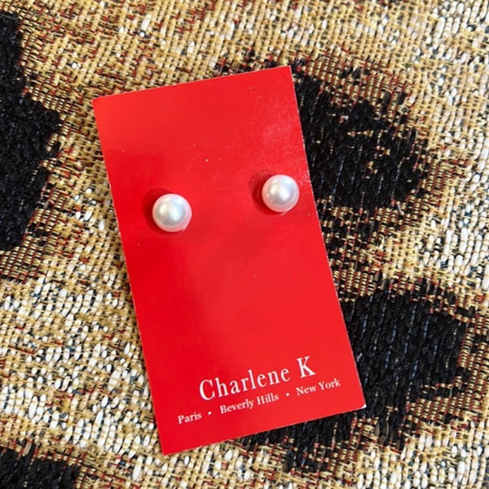 Charlene K Freshwater Pearl Earrings